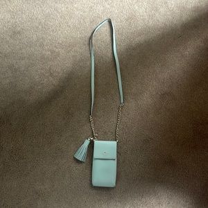 Kate Spade crossbody teal bag